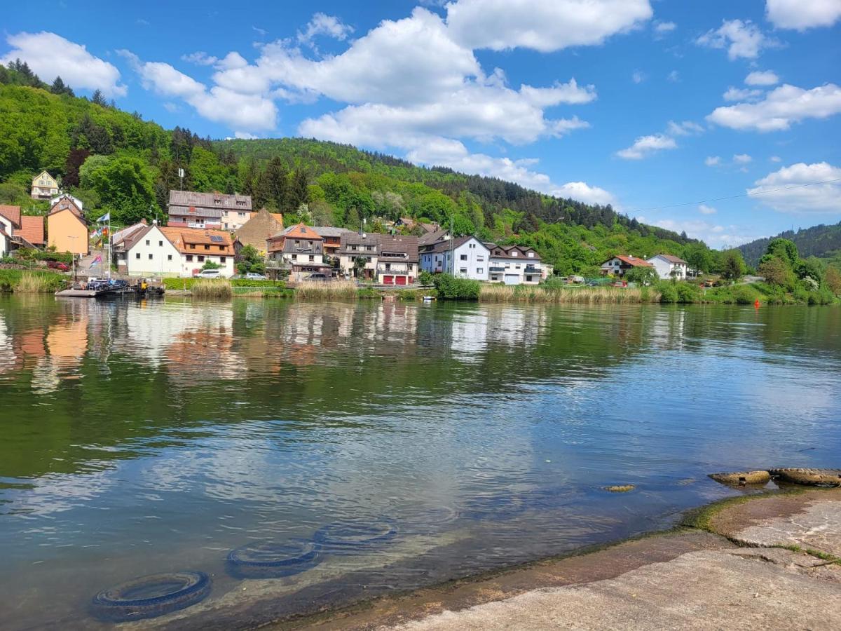 Fewo Am Neckarsteig Mit Anbindung An Heidelberg Neckarsteinach Extérieur photo